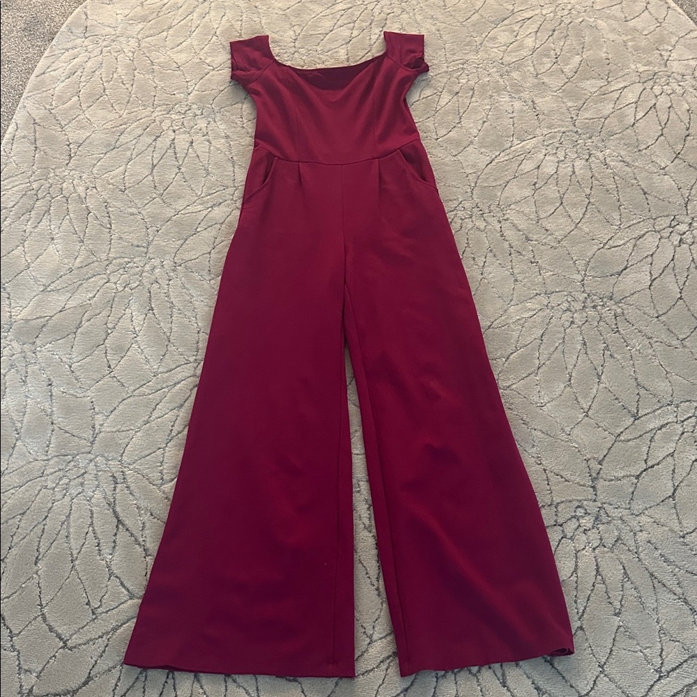 The Vanity Room Fuchsia jumpsuit